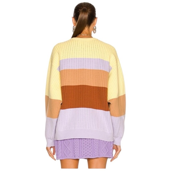 AKNVAS Cruz Sweater Retails $495 Size XS Color: Sun - Picture 3 of 13